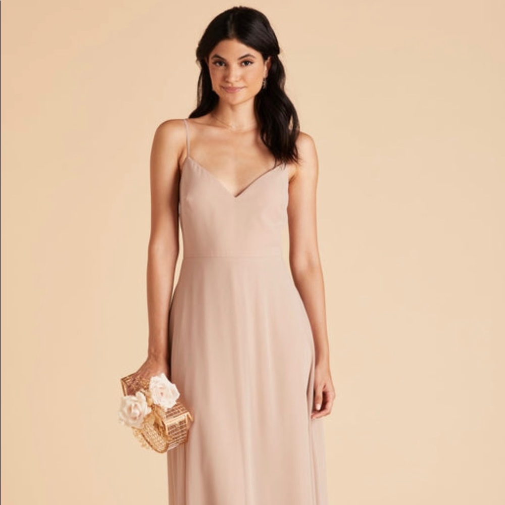 Birdy Grey Devin Bridesmaid Dress in Taupe